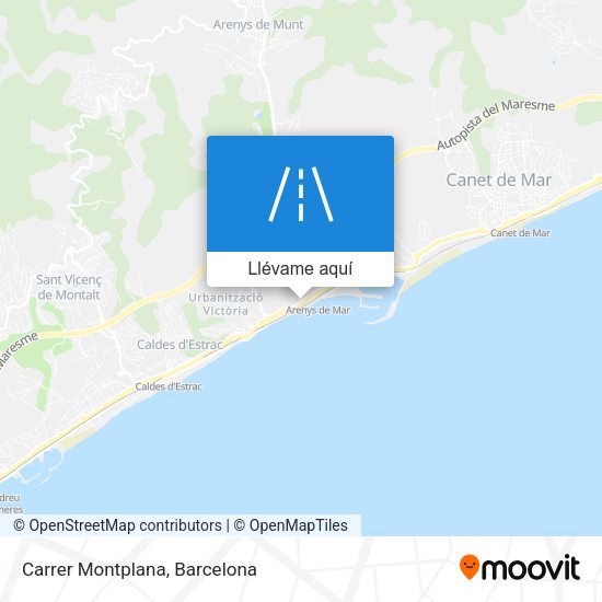 Mapa Carrer Montplana