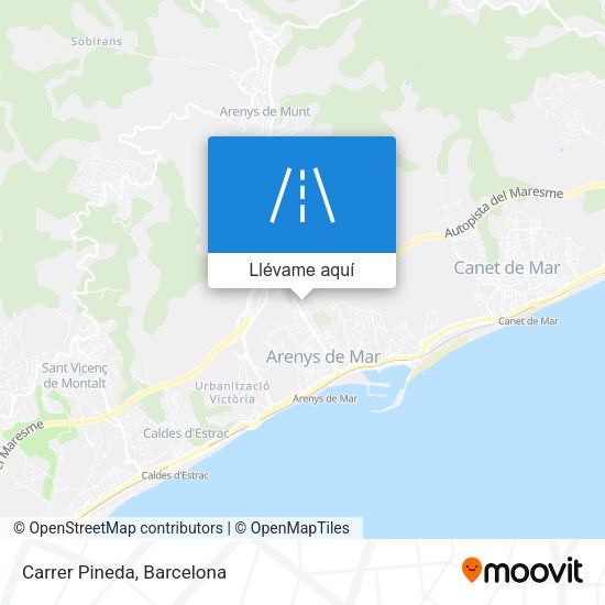 Mapa Carrer Pineda