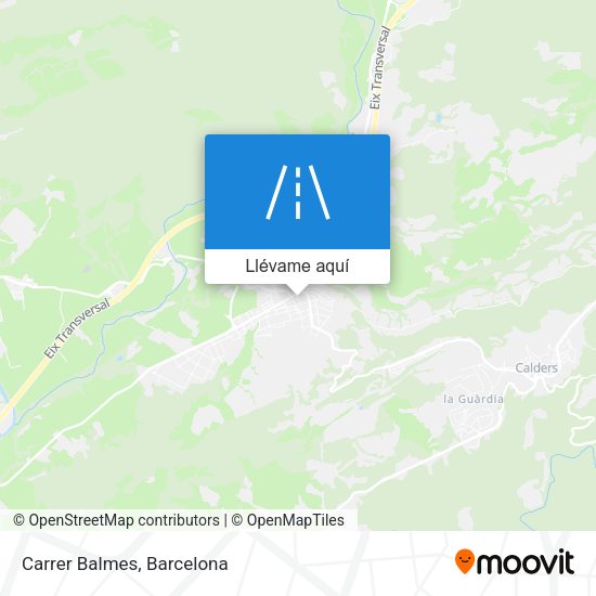 Mapa Carrer Balmes