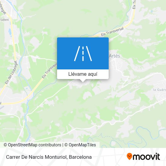 Mapa Carrer De Narcís Monturiol