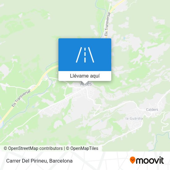 Mapa Carrer Del Pirineu