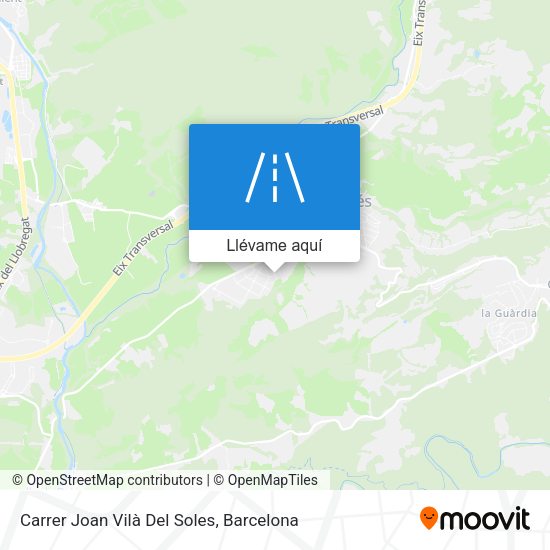 Mapa Carrer Joan Vilà Del Soles