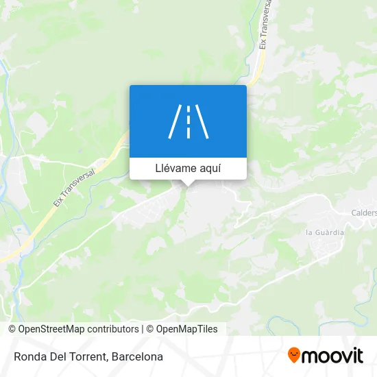 Mapa Ronda Del Torrent
