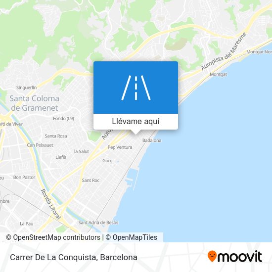 Mapa Carrer De La Conquista