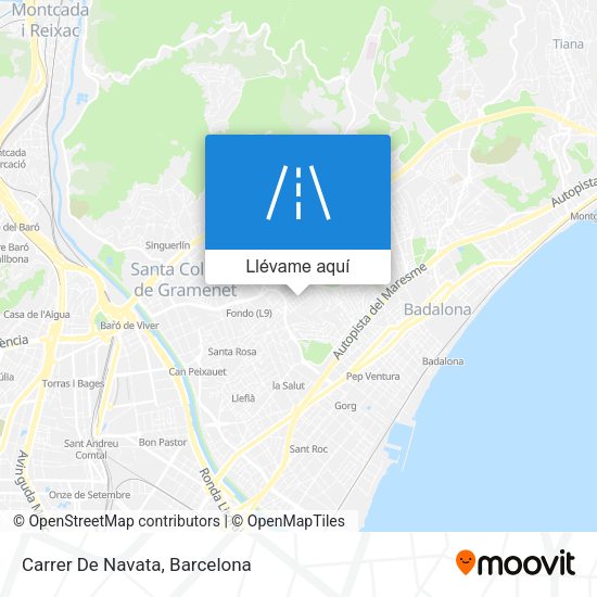 Mapa Carrer De Navata