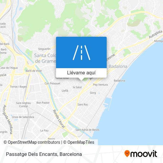 Mapa Passatge Dels Encants
