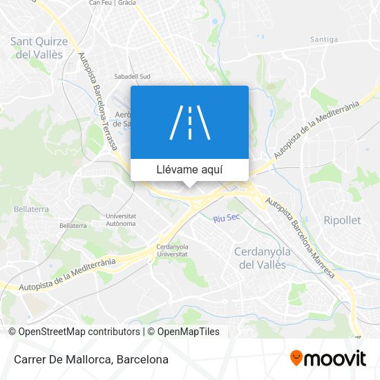 Mapa Carrer De Mallorca