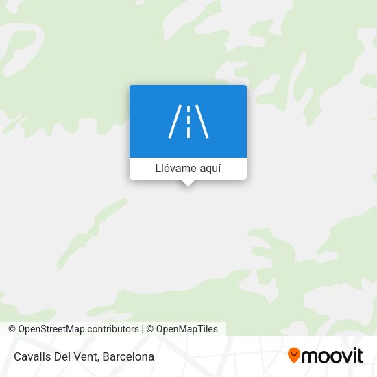 Mapa Cavalls Del Vent