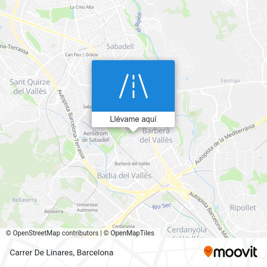 Mapa Carrer De Linares