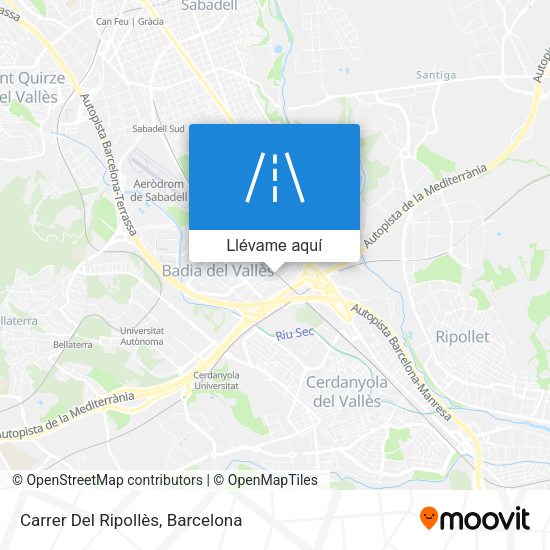 Mapa Carrer Del Ripollès