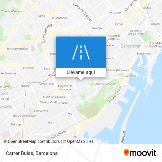 Mapa Carrer Bulas