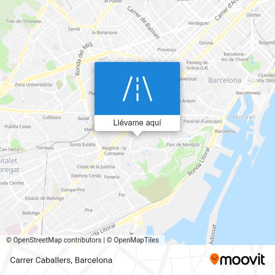 Mapa Carrer Caballers