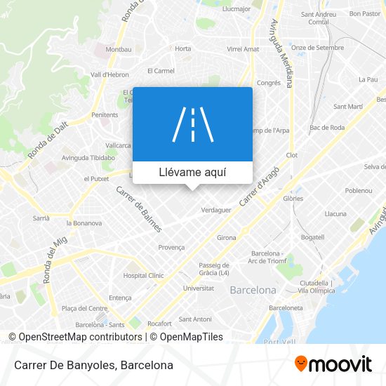 Mapa Carrer De Banyoles