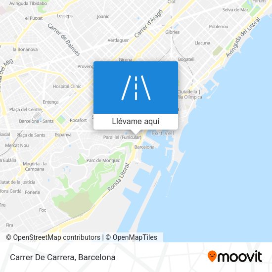 Mapa Carrer De Carrera