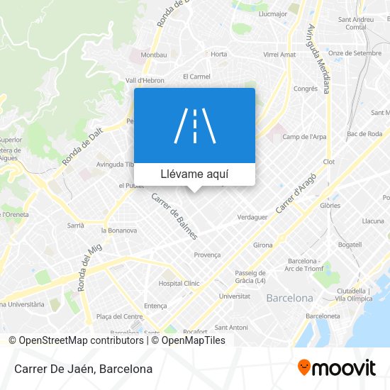 Mapa Carrer De Jaén