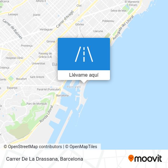 Mapa Carrer De La Drassana