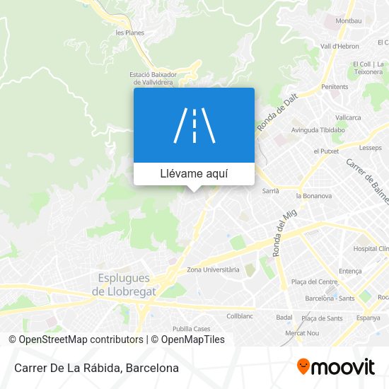 Mapa Carrer De La Rábida