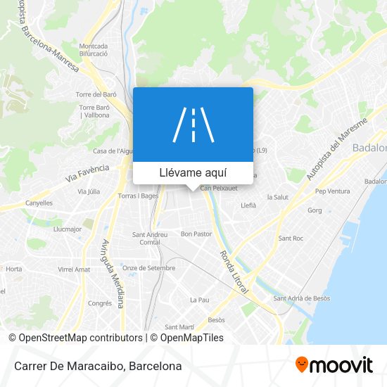 Mapa Carrer De Maracaibo