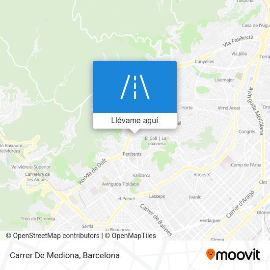Mapa Carrer De Mediona