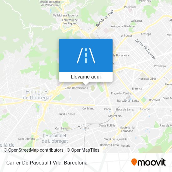 Mapa Carrer De Pascual I Vila