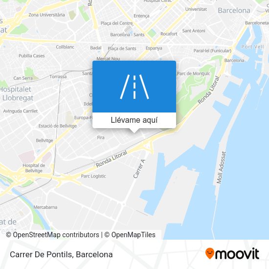 Mapa Carrer De Pontils