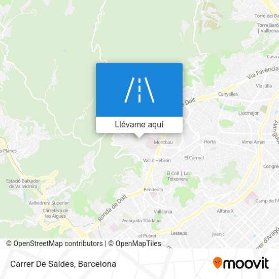 Mapa Carrer De Saldes