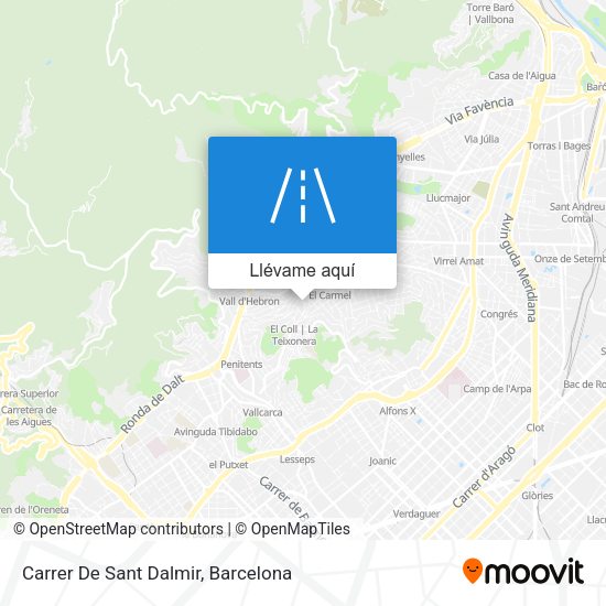 Mapa Carrer De Sant Dalmir