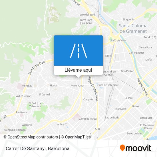 Mapa Carrer De Santanyí