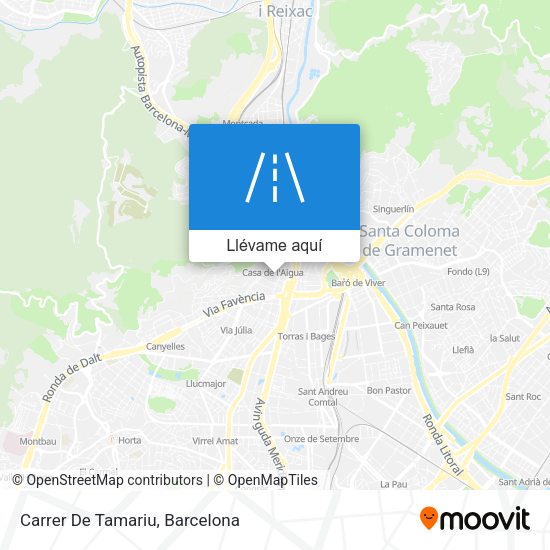 Mapa Carrer De Tamariu