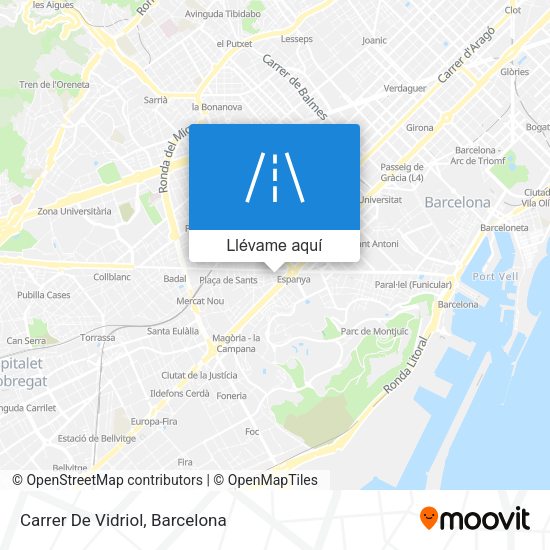 Mapa Carrer De Vidriol