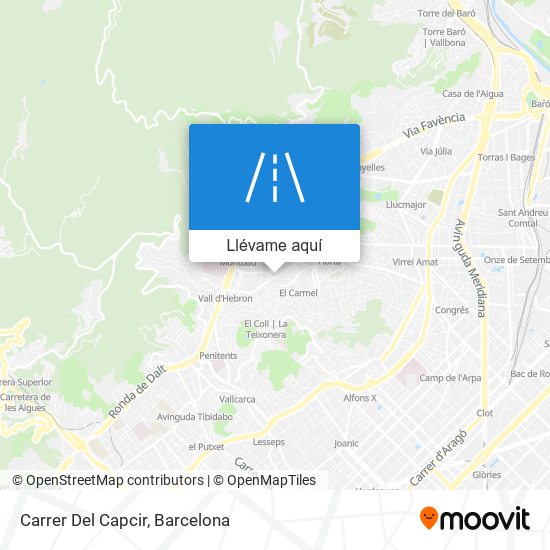 Mapa Carrer Del Capcir