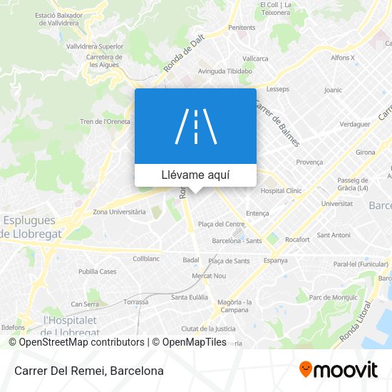 Mapa Carrer Del Remei