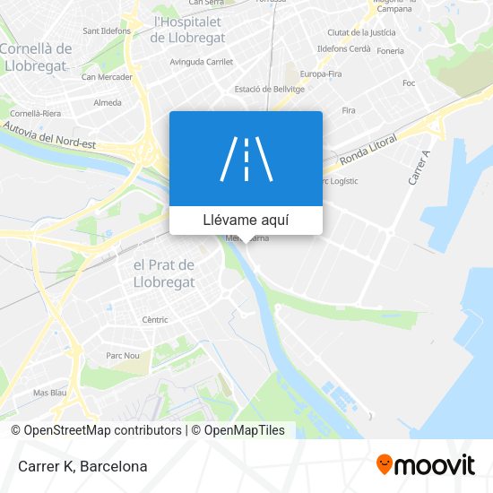 Mapa Carrer K
