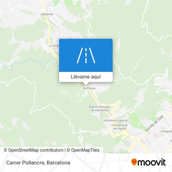 Mapa Carrer Pollancre