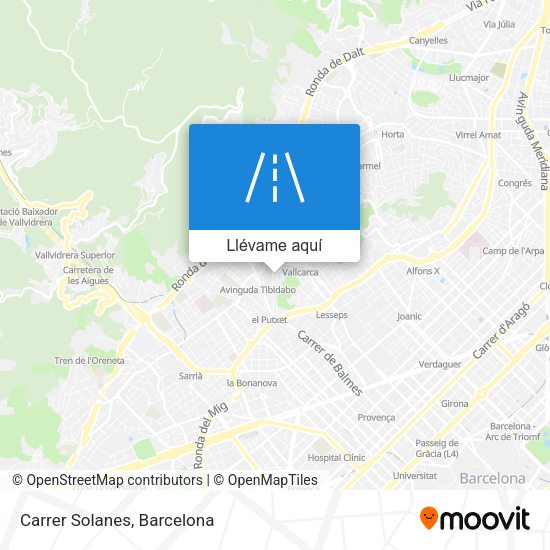 Mapa Carrer Solanes