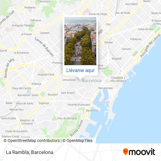 Cómo llegar a La Rambla en Barcelona Autobús, Metro, o Tranvía?
