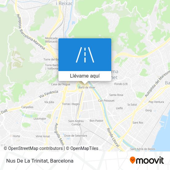 Mapa Nus De La Trinitat