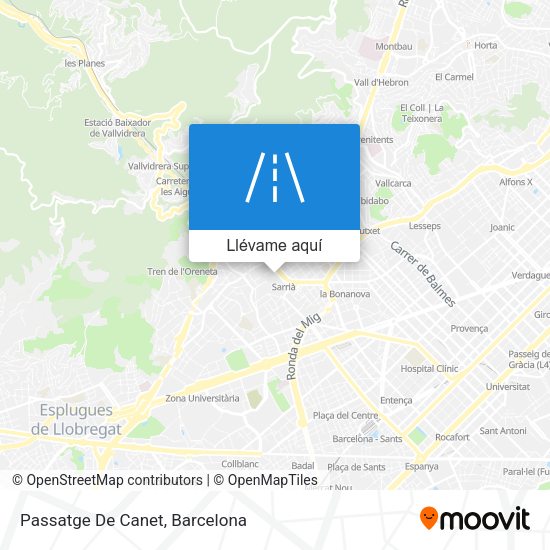 Mapa Passatge De Canet