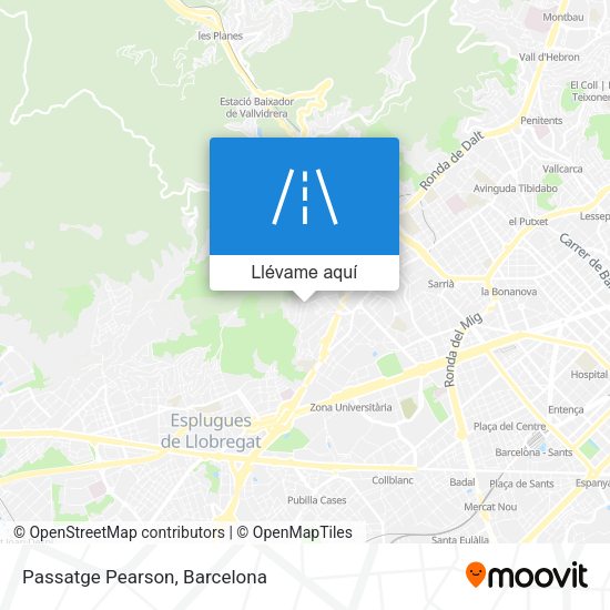 Mapa Passatge Pearson