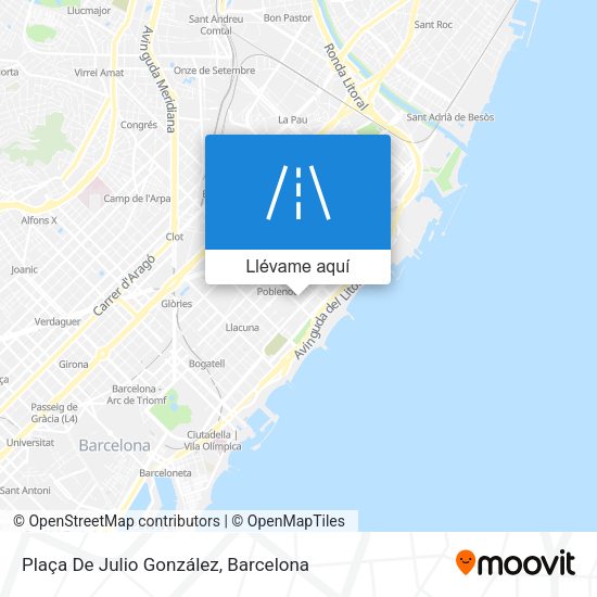 Mapa Plaça De Julio González