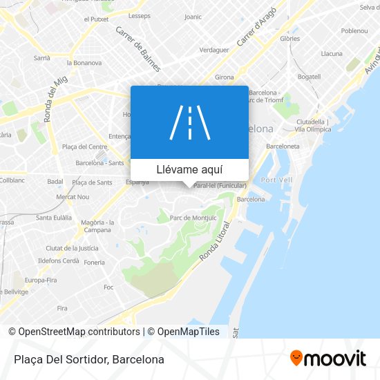 Mapa Plaça Del Sortidor