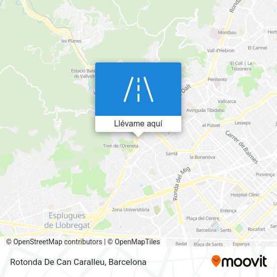 Mapa Rotonda De Can Caralleu