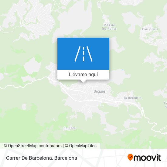 Mapa Carrer De Barcelona