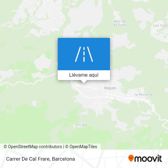 Mapa Carrer De Cal Frare