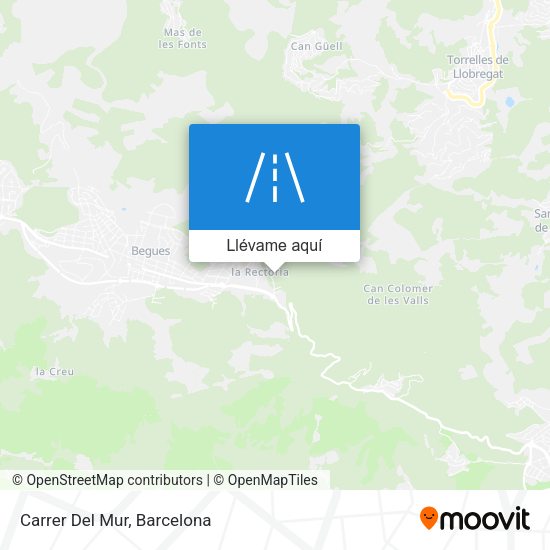 Mapa Carrer Del Mur