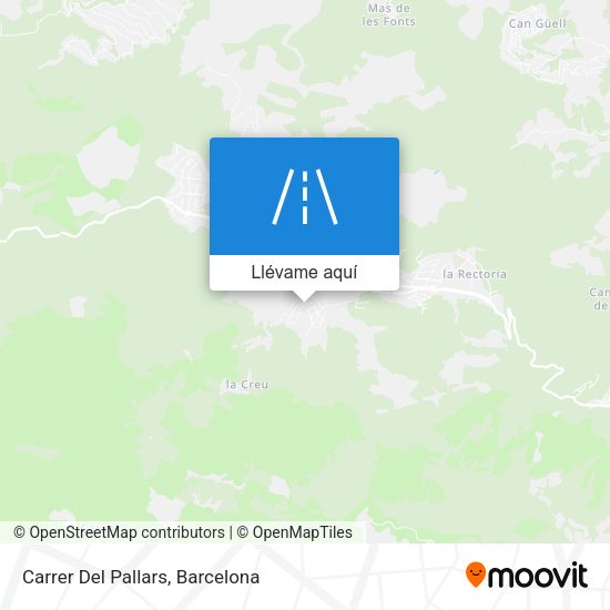 Mapa Carrer Del Pallars