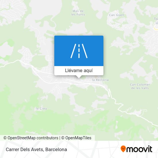 Mapa Carrer Dels Avets