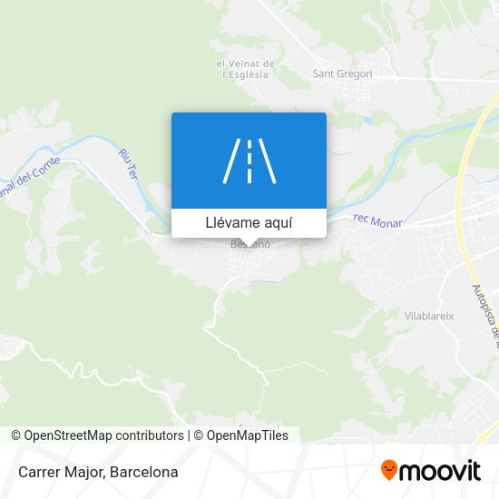 Mapa Carrer Major