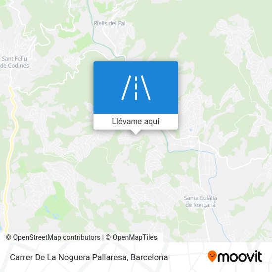 Mapa Carrer De La Noguera Pallaresa