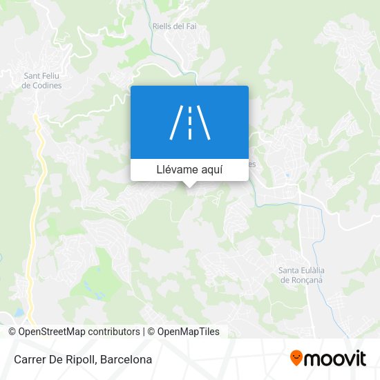 Mapa Carrer De Ripoll